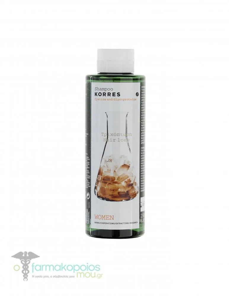 Korres Women's Tonic Anti Hair-Loss Shampoo, 250ml