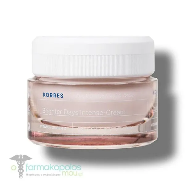 Korres Apothecary Wild Rose Brighter Days Intense-Cream, 40ml