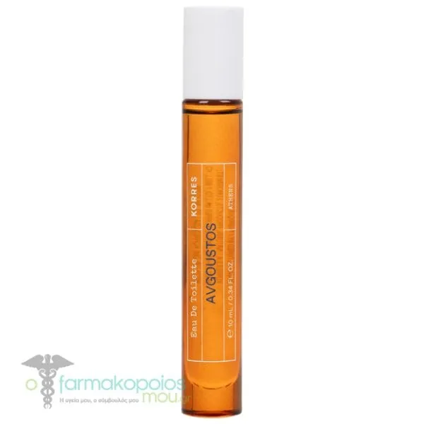 Korres Avgoustos Eau De Toilette, 10ml
