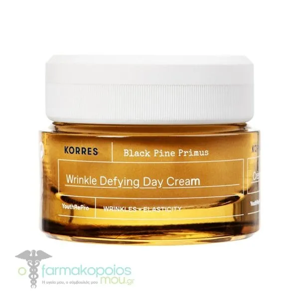 Korres Black Pine Primus Wrinkle Defying Day Cream, 40ml