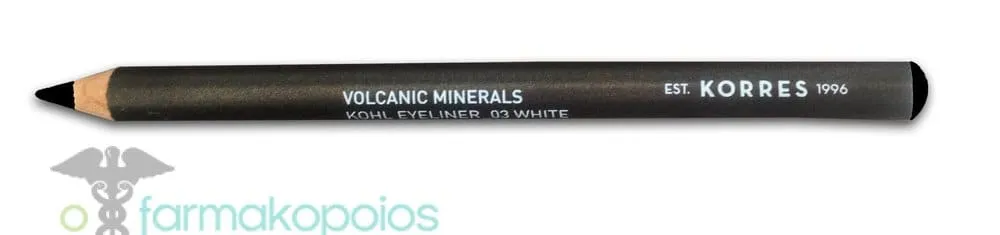 Korres Black Volcanic Minerals Professional Kohl Eyeliner, 1.14gr