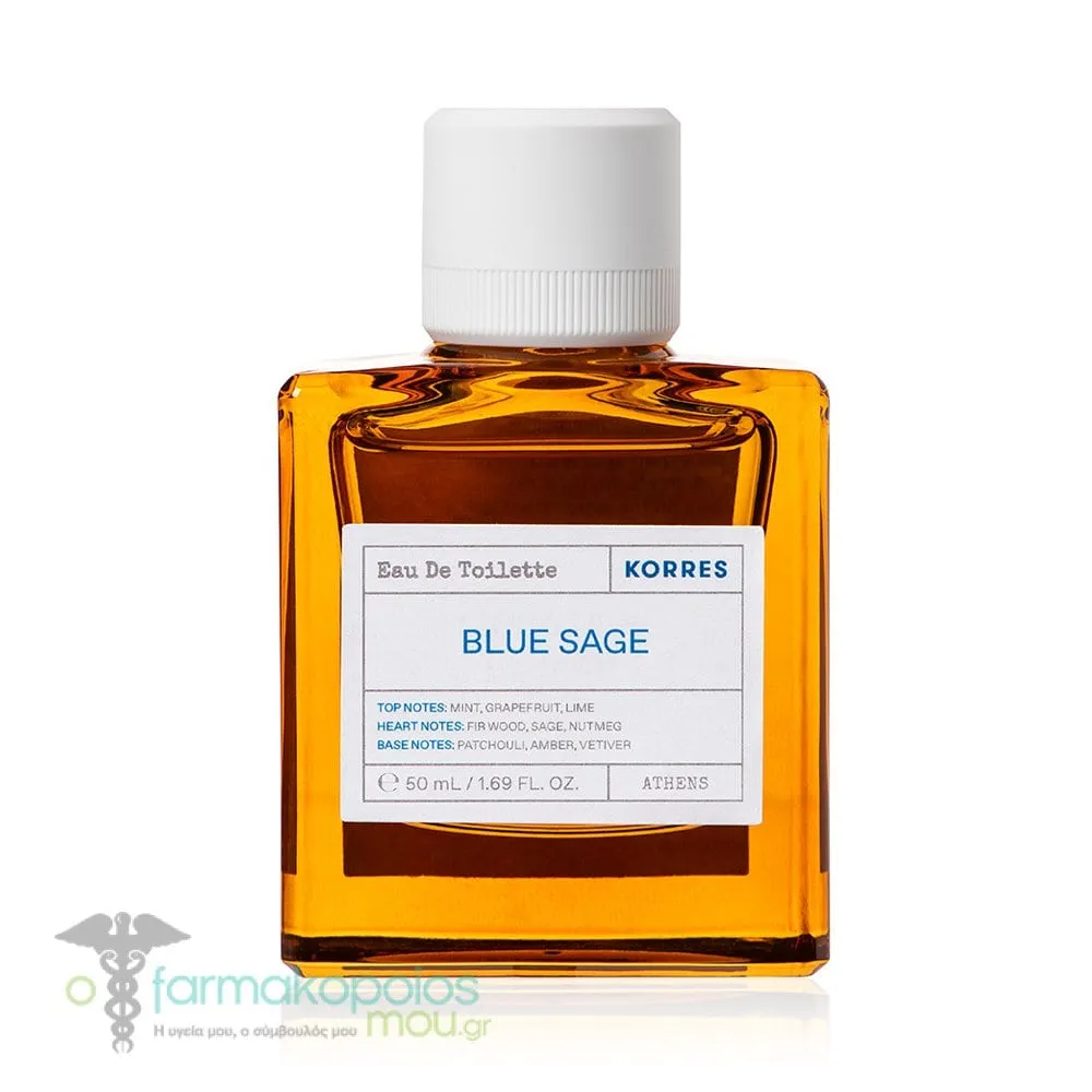Korres Blue Sage Eau De Toilette, 50ml