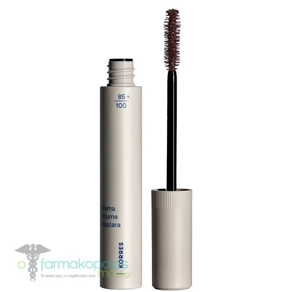 Korres Drama Volume Mascara Μάσκαρα για Έντονο Μήκος & Όγκο, 13ml - 02 Brown