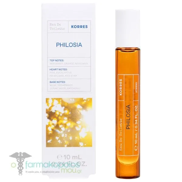 Korres Eau de Toilette Philosia Unisex Άρωμα, 10ml