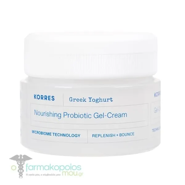 Korres Greek Yoghurt Nourishing Probiotic Gel-Cream for Normal/Combination Skin, 40ml