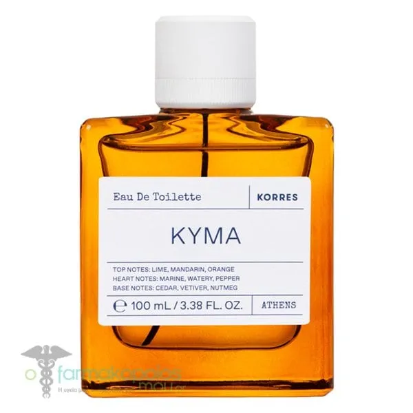 Korres Kyma Eau de Toilette For Men, 100ml