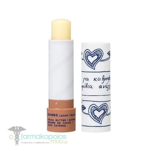 Korres Lip Balm Cocoa Butter, 4.5g