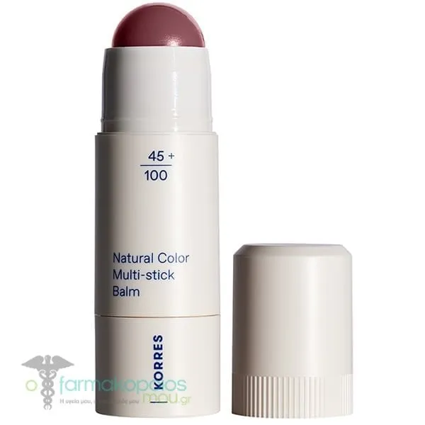 Korres Natural Color Multi-Stick Balm για Χείλη & Ζυγωματικά, 4.5g - 23 Vintage Rose