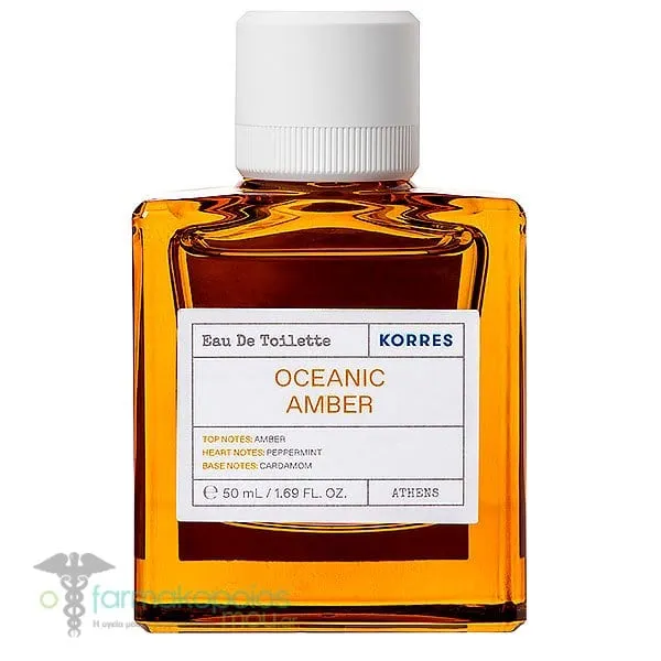 Korres Oceanic Amber Eau De Toilette, 50ml