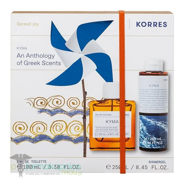 Korres Promo Pack Kyma Άρωμα, 100ml & Kyma Αφρόλουτρο, 250ml, 1σετ