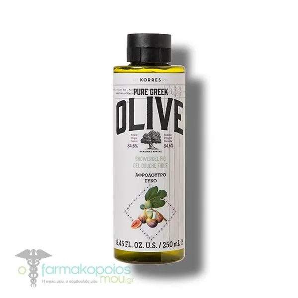 Korres Pure Greek Olive Showergel Fig, 250ml