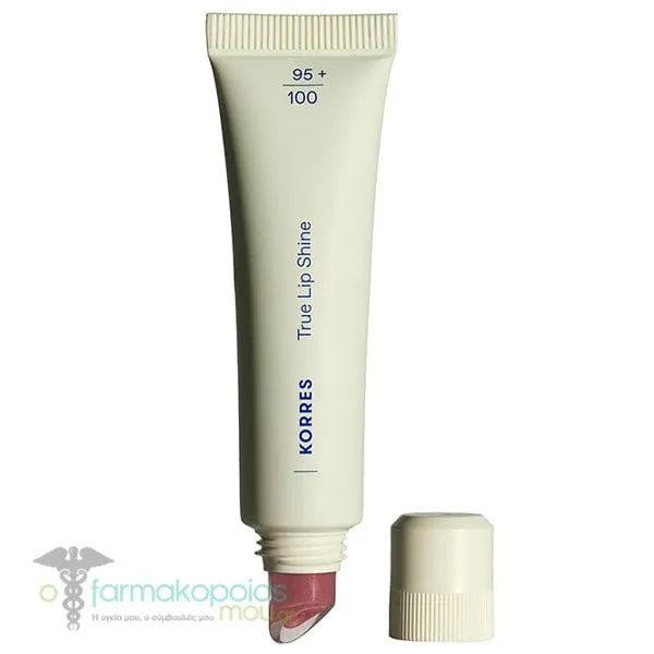 Korres True Lip Shine Ενυδατικό Balm Χειλιών, 10ml - 19 Pomegranate