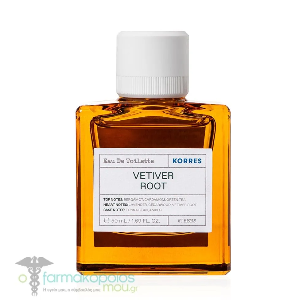 Korres Vetiver Root Eau de Toilette, 50ml