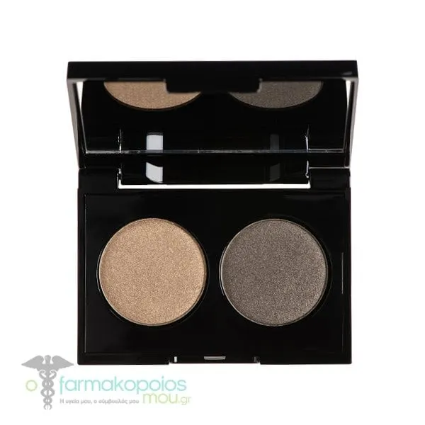 Korres Volcanic Minerals Velvet Dual Eyeshadow Palette - Khakis 48, 3g