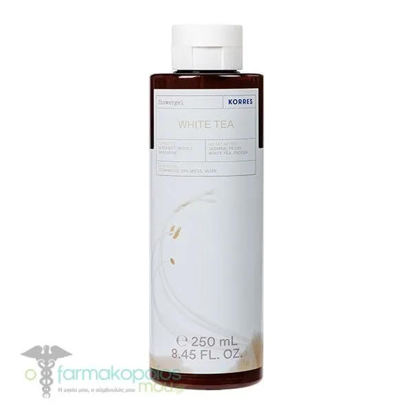 Korres Showergel White Tea, 250ml