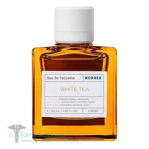 Korres White Tea Eau De Toilette, 50ml