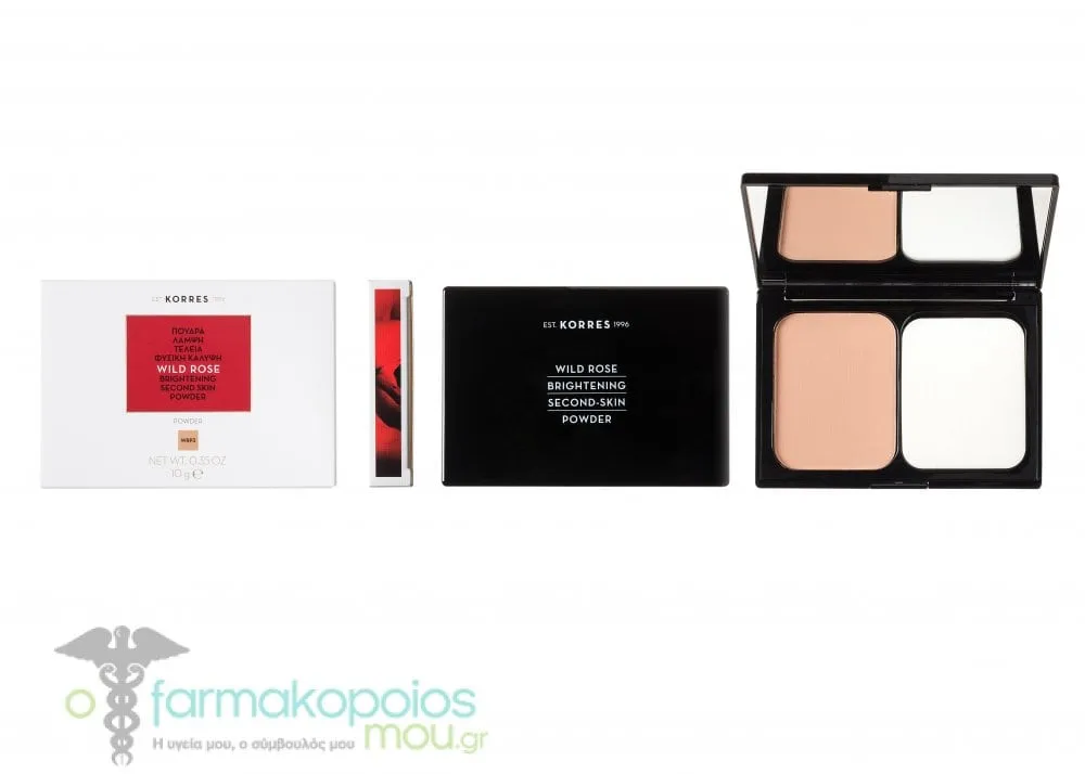 Korres Wild Rose Brightening Second-Skin Powder WRP3, 10g
