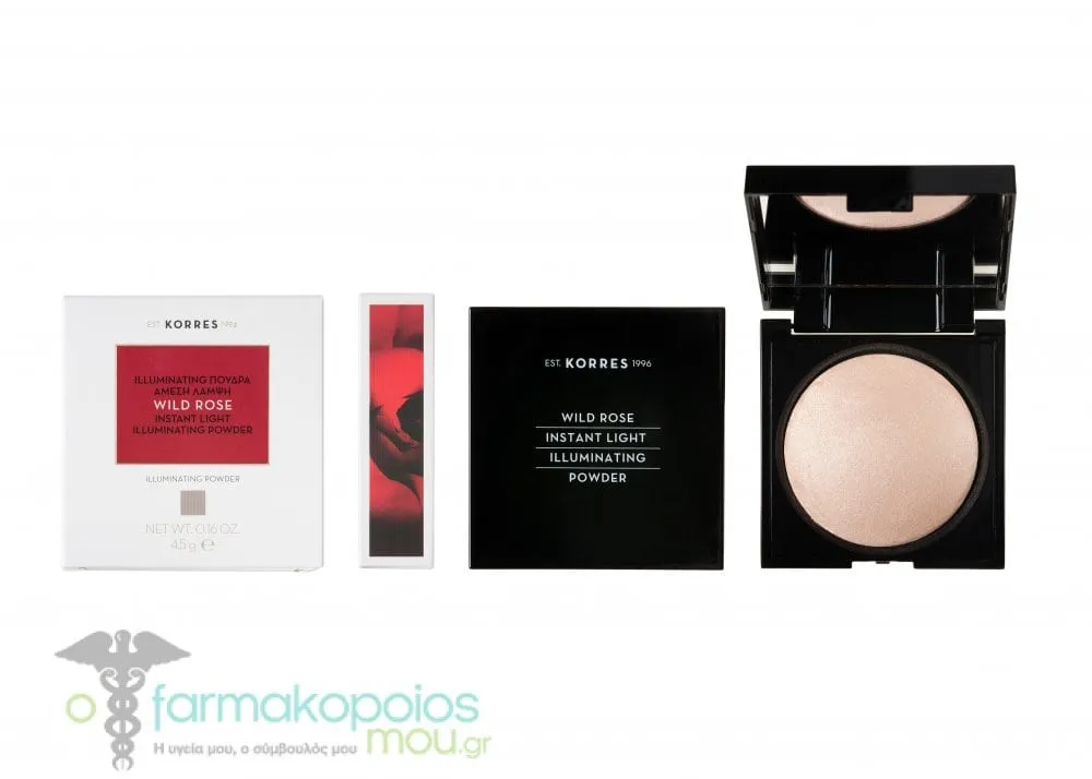 Korres Wild Rose Instant Light Illuminating Powder, 4.5g
