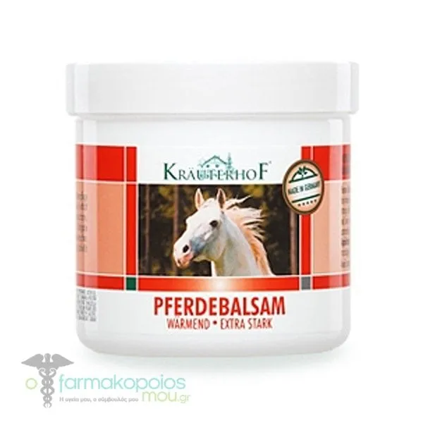 Krauterhof Heating Gel with Honeysuckle & Fennel for Muscle & Joint Pain Relief, 250ml