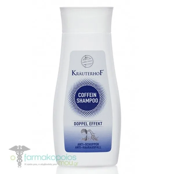 Krauterhof Caffeine Shampoo against Dandruff & Hair Loss, 250ml