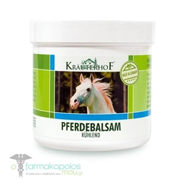Krauterhof Cooling Gel with Horse Chestnut & Arnica for Muscle & Joint Pain Relief, 500ml