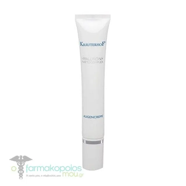 Krauterhof Hyaluron+ Phytocomplex Eye Cream with Hyaluronic Acid & Phytocomplex, 20ml