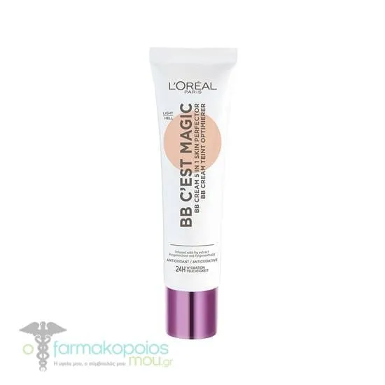 L'oreal Paris BB C'est Magic 5 in 1 Cream Ενυδατική Κρέμα Προσώπου με Χρώμα, 30ml - 01 Light