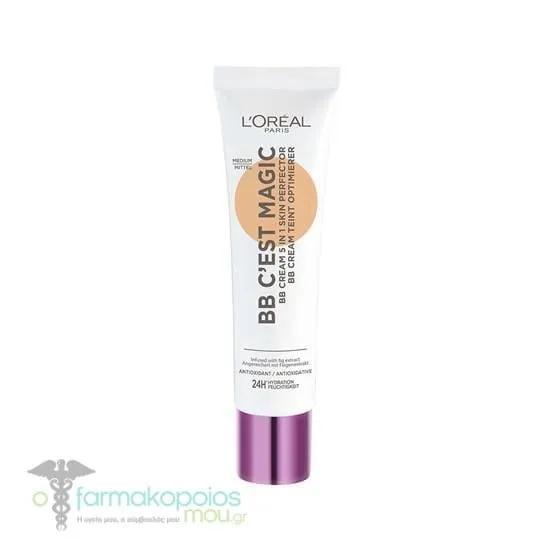 L'Oreal Paris BB C'est Magic 5-in-1 Skin Perfector, 30ml - 04 Medium
