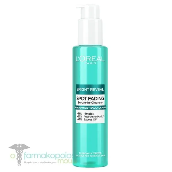 L'Oreal Paris Bright Reveal Spot Fading Serum-in-Cleanser, 150ml