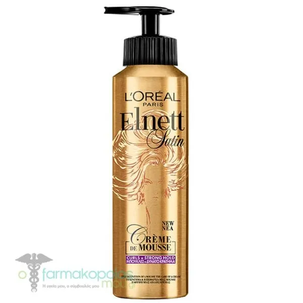 L'oreal Paris Elnett Satin Creme De Mousse, 200ml