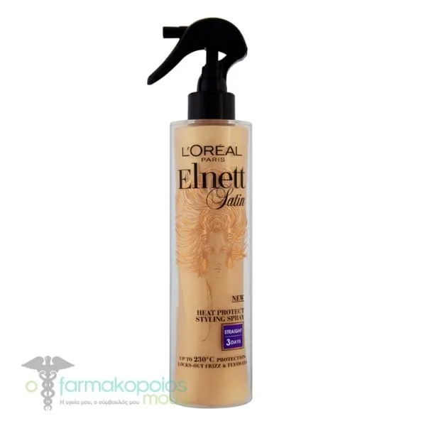 L'Oreal Paris Elnett Satin Heat Spray, 170ml