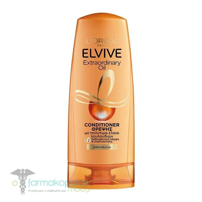 L'Oreal Paris Elvive Extraordinary Oil Conditioner Θρέψης, 300ml