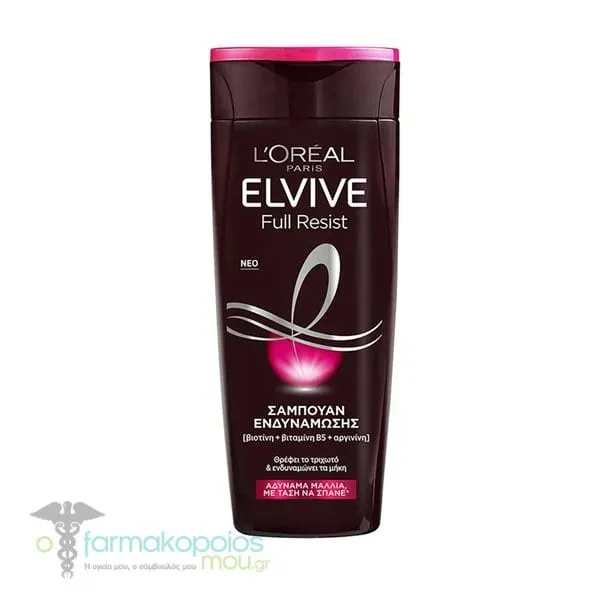 L'Oreal Paris Elvive Full Resist Reinforcing Shampoo, 400ml