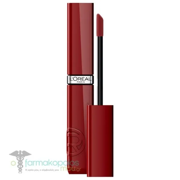 L'Oreal Paris Infaillible Le Laque Resistance Liquid Lipstick Υγρό Κραγιόν, 4,3ml - 550 Noir Cherry