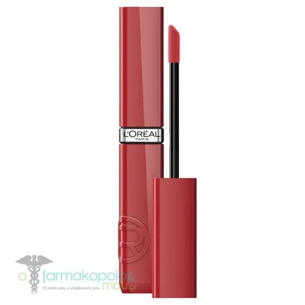 L'Oreal Paris Infaillible Le Laque Resistance Liquid Lipstick Υγρό Κραγιόν, 4,3ml - 215 Drunk In Rose