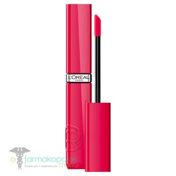 L'Oreal Paris Infaillible Le Laque Resistance Liquid Lipstick Υγρό Κραγιόν, 4,3ml - 250 Pink Oulala