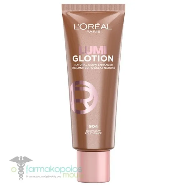 L'Oreal Paris Lumi Glotion Natural Glow Enhancer, 40ml - 904 Deep Glow