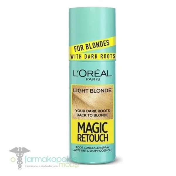 L'Oreal Paris Magic Retouch Root Concealer Spray 9.3 Light Blonde, 75ml - Light Golden Blonde