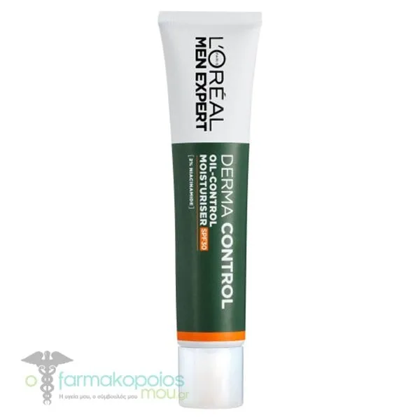 L'Oreal Paris Men Expert Derma Control Moisturizing Face Cream SPF30, 40ml