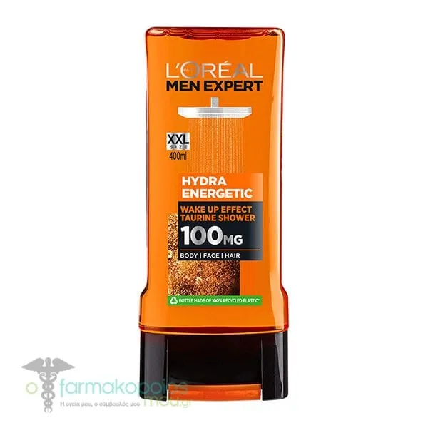L'Oreal Paris Men Expert Hydra Energetic Shower Gel, 400ml