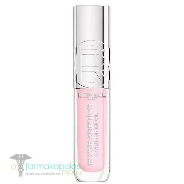 L'Oreal Paris Plump Ambition Hyaluron Lip Oil, 5ml - 101 Cristal Clear