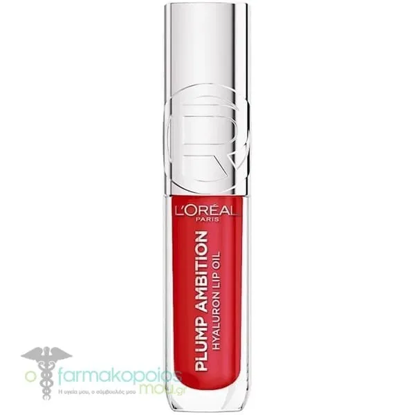 L'Oreal Paris Plump Ambition Hyaluron Lip Oil, 5ml - 380 Rouge In Love