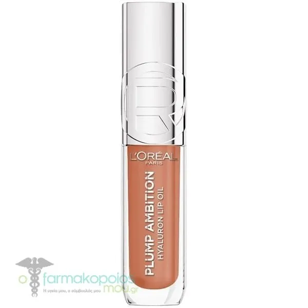 L'Oreal Paris Plump Ambition Hyaluron Lip Oil, 5ml - 641 Latte Glace
