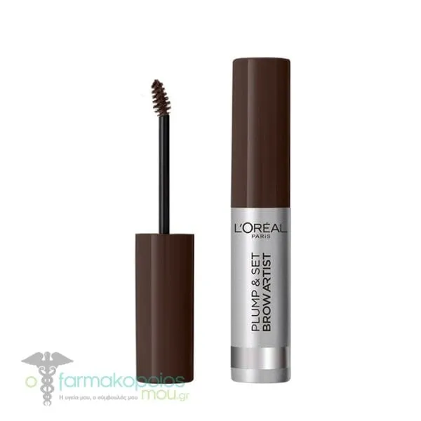 L'Oreal Paris Plump & Set Brow Artist Mascara, 5ml - 3.0 Brunette