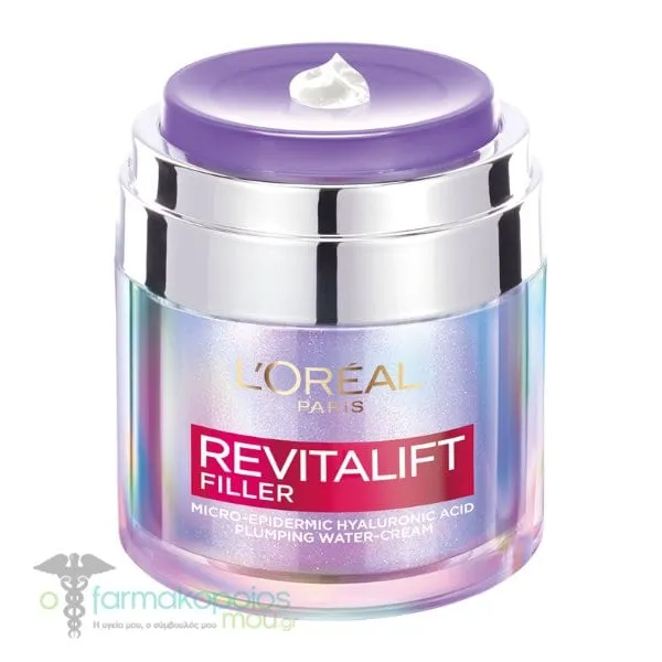 L'Oreal Paris Revitalift Filler Plumping Water Cream, 50ml
