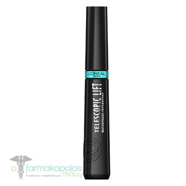 L'Oreal Paris Telescopic Lift Mascara Waterproof, 9.9ml - BLACK