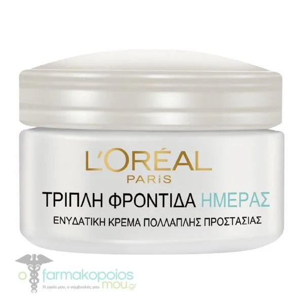 L'Oreal Paris Triple Active Day Multi-Protection Moisturiser 24h, 50ml
