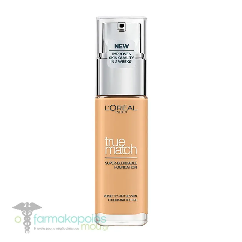 L'Oreal Paris True Match Super-Blendable Foundation, 30ml - 4D4W GOLDEN NATURAL / NAT DORE