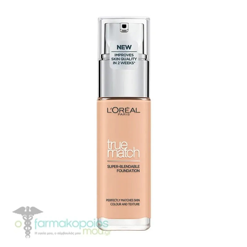 L'Oreal Paris True Match Super-Blendable Foundation, 30ml - 2R2C2 ROSE VANILLA