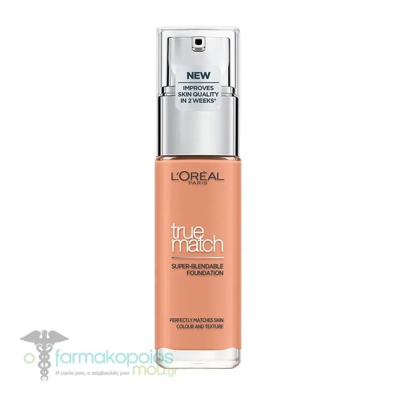 L'Oreal Paris True Match Super-Blendable Foundation, 30ml - 5D5W GOLDEN SAND / SABLE DORE